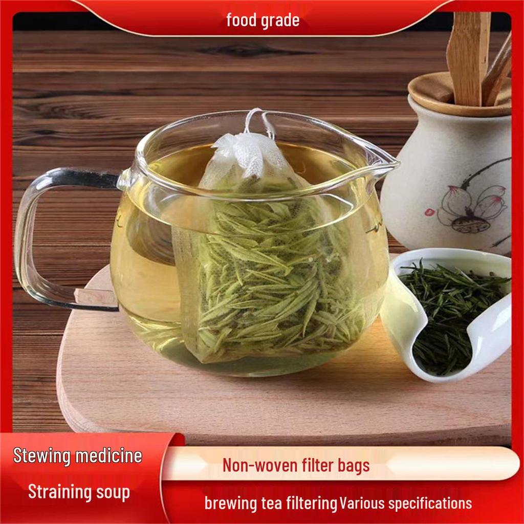Multi-Purpose Non-Woven Filter Bag: Ideal for Tea, Soup, Spices, and Herbal Decoctions