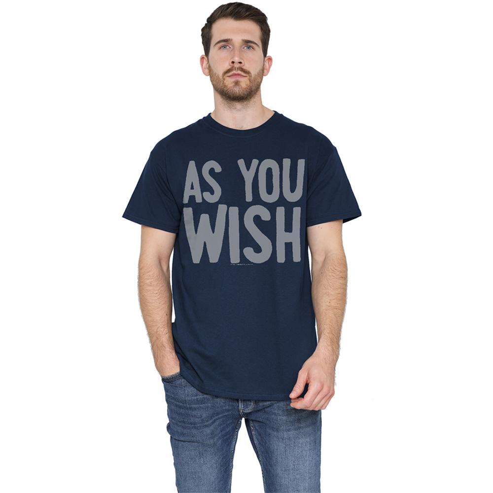 The Princess Bride Unisex Adult As You Wish T-Shirt
