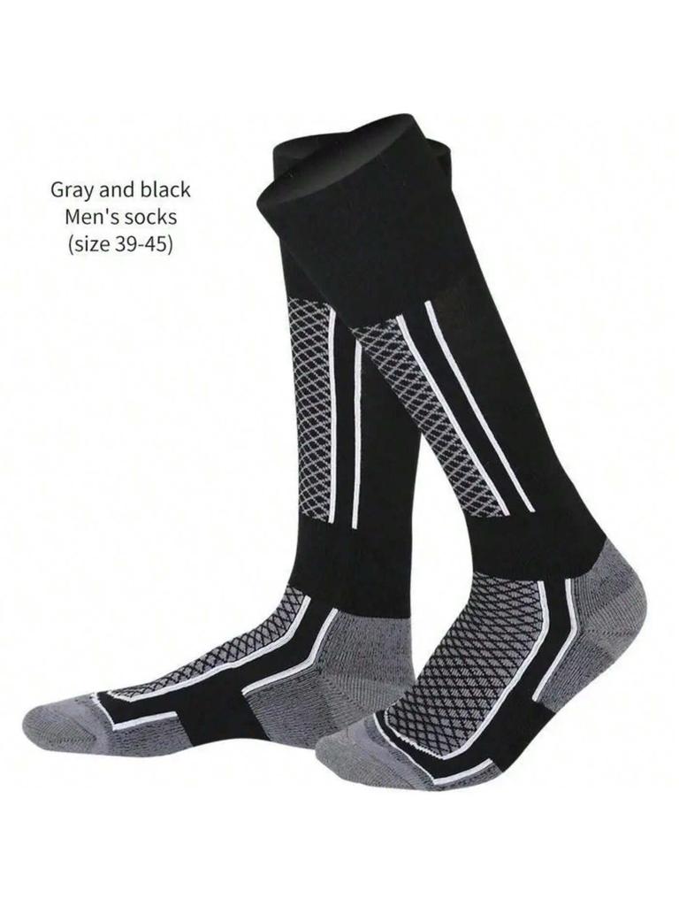 1 Pair Winter Warm Ski Stockings Thickening Hiking Socks for Women Men Anti-Cold Skiing Outdoor Sport Stockings Snow Accessories