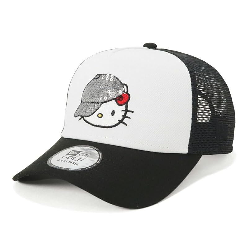 

[New Era] golf mesh cap 9FORTYA-Frame hello kitty collaboration black FREE GFW 940AFTR KITTY NECAP BLK 14348596 NER36G8620