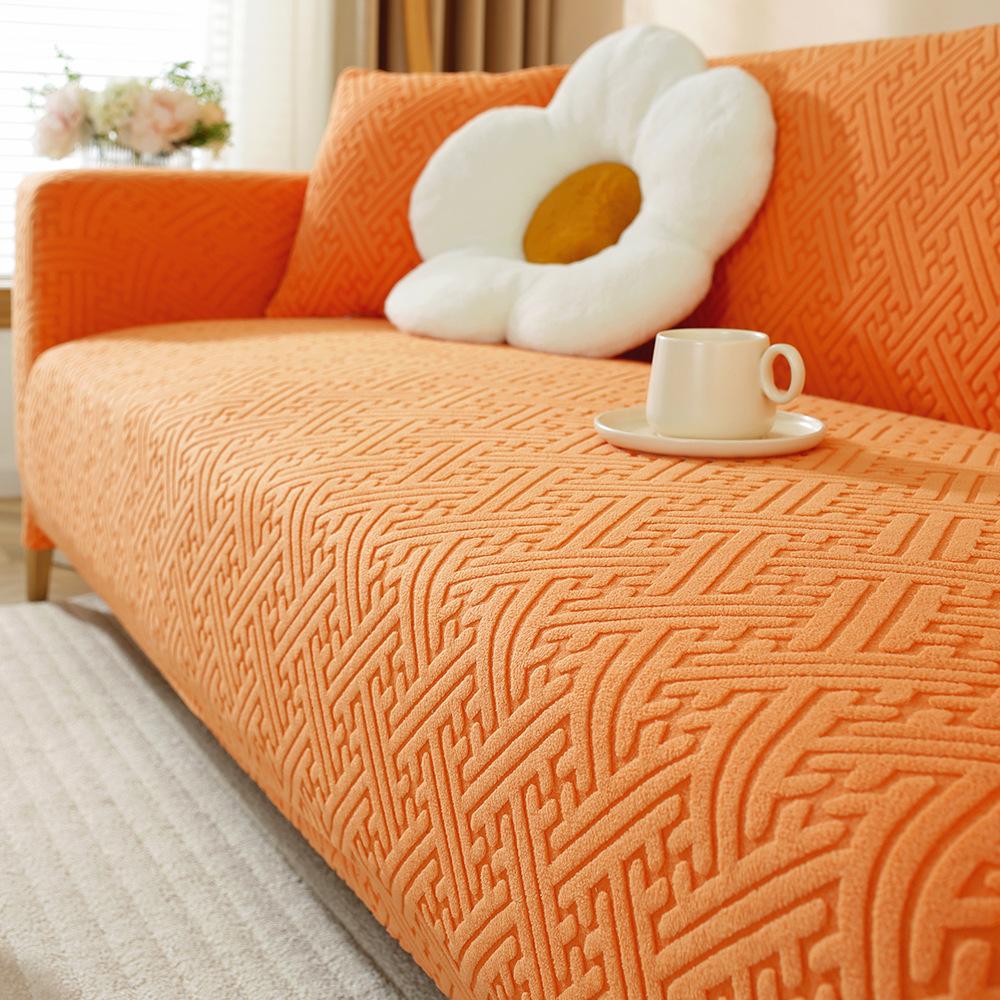 All-season Universal Dust Proof Sofa Cover Fully Covered  Anti Slip  Simple and Modern Elastic Anti Cat Paw Sofa Cover Cushion