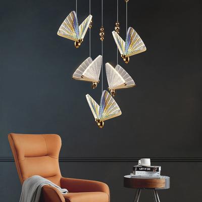 Nordische Kreative LED Schmetterling Wandleuchte Modern Romantisch Wohnzimmer Schlafzimmer Nachttisch Dekoration Wand Korridor Beleuchtungskörper