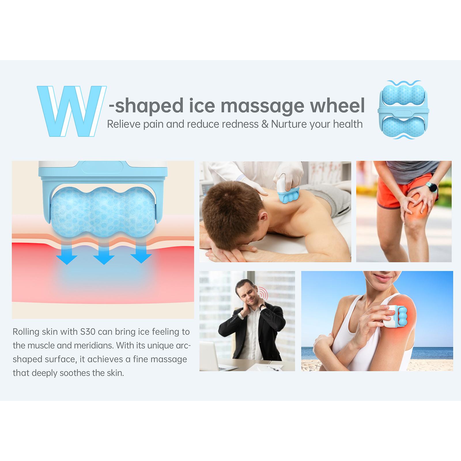 Ice Skin Roller Face Body Massage Iced Wheel Prevent Wrinkles Anti Aging Facial Slimming Massage Roller