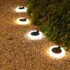 Waterproof Solar Folding Ground Lights for Courtyard, Staircase, and Garden