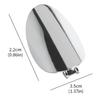 Front Outside Door Handle Lock Key Hole Cover Trim Chrome Lock Hole Cover For Mini Cooper F55 F56 2013- Parts 51217431945