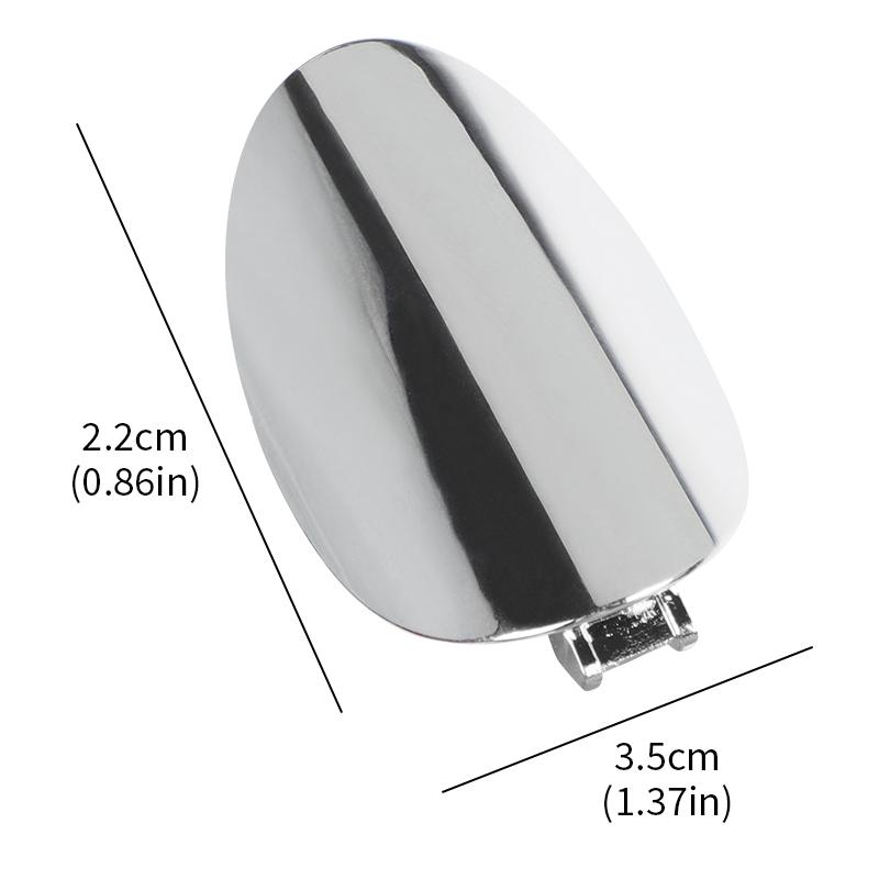 Front Outside Door Handle Lock Key Hole Cover Trim Chrome Lock Hole Cover For Mini Cooper F55 F56 2013- Parts 51217431945