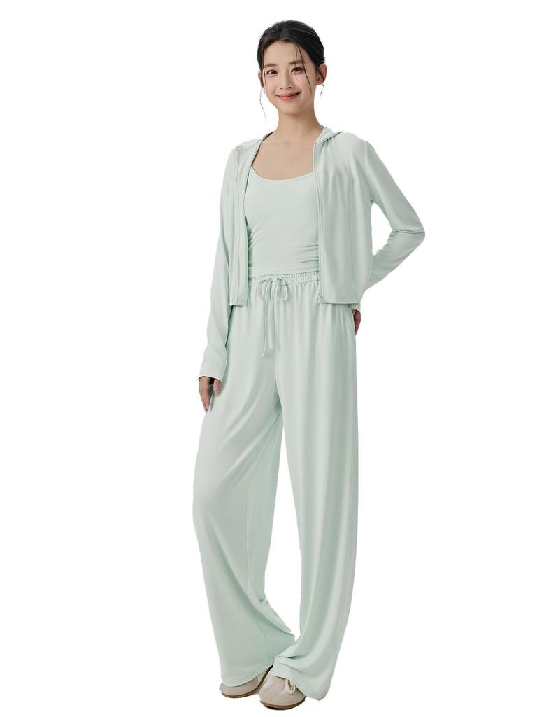 Women’s Breathable UV Protection Sportswear Set - Lightweight, Casual, Outdoor Sun Protection