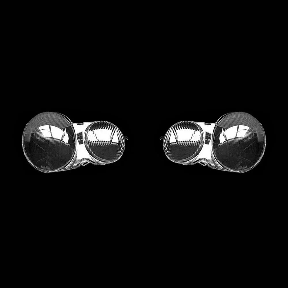 VFOSQ1 Car Front Headlamp Glass Lamp Transparent Lampshade Shell Headlight Cover For Mercedes-Benz E-Class W210 E230 E350 1995~2001