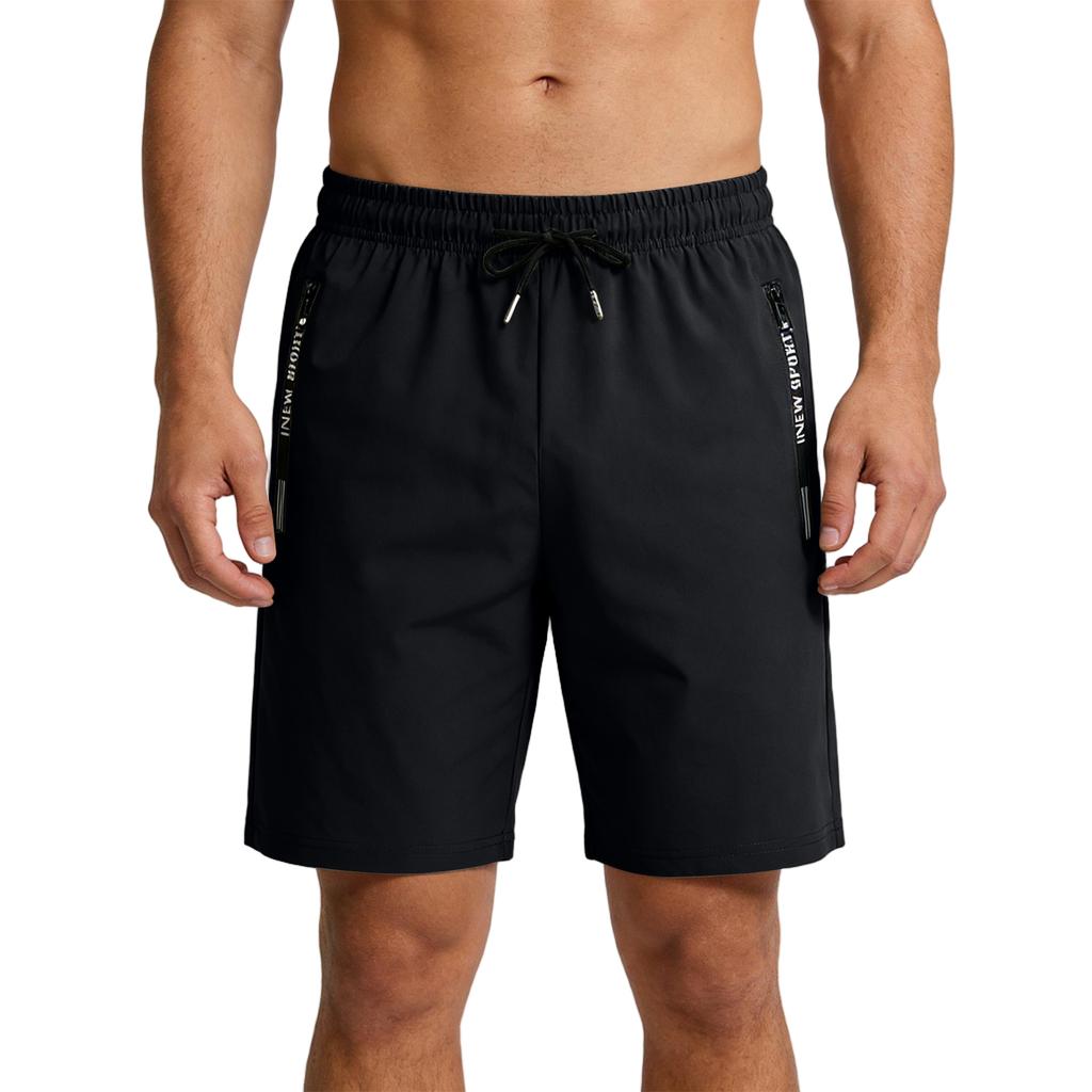 Men's Athletic Gym Shorts Quick Dry Workout Casual Running Shorts With Pockets