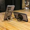 Case for Samsung S26 S25 S24 S23 ULTRA PLUS Rotating Bracket Protective Case Magnetic Wireless Charging Tough Shell Plain