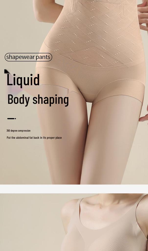 High-Waisted Seamless Tummy Control Postpartum Shaping Pants for Women