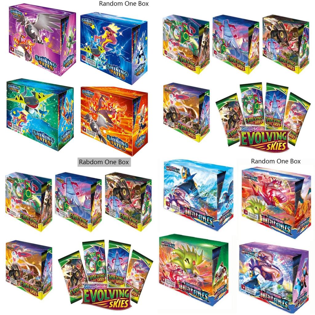 Ultimative Sammlung von 360 Pokémon-Karten mit Schwert & Schild Evolving Skies Shining Fates