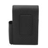 PU Leather Cigarette Box Woven Pattern Cigarette and Lighter Holder Multifunctional 20 Pieces Cigarette Case