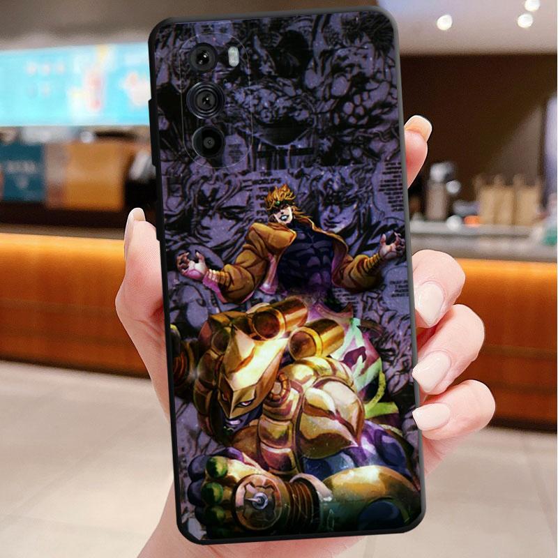Phone Case For Motorola Edge 50 40 Pro 60 50 40 30 Ultra Neo Fusion Moto G85 G72 G53 G54 G84 G13 G32 JoJo Bizarre Adventure
