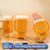 USB Powered Electric Heated Knit Gloves Fingerless Mittens Winter Warm Outdoor Hand Warmer