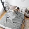 Manta de algodón a cuadros para cama de gofres de verano, colcha fina de punto, cubrecamas para el hogar y el Hotel, mantas verdes y rosas