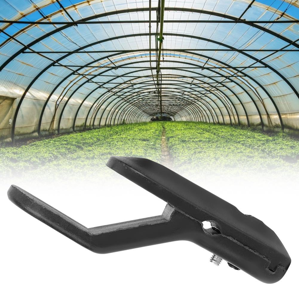 10 Stück Schwarze Gewächshaus-Lüftungsöffnung Klippverschluss Werkzeug Zubehör für Landwirtschaftliche Farmnutzung