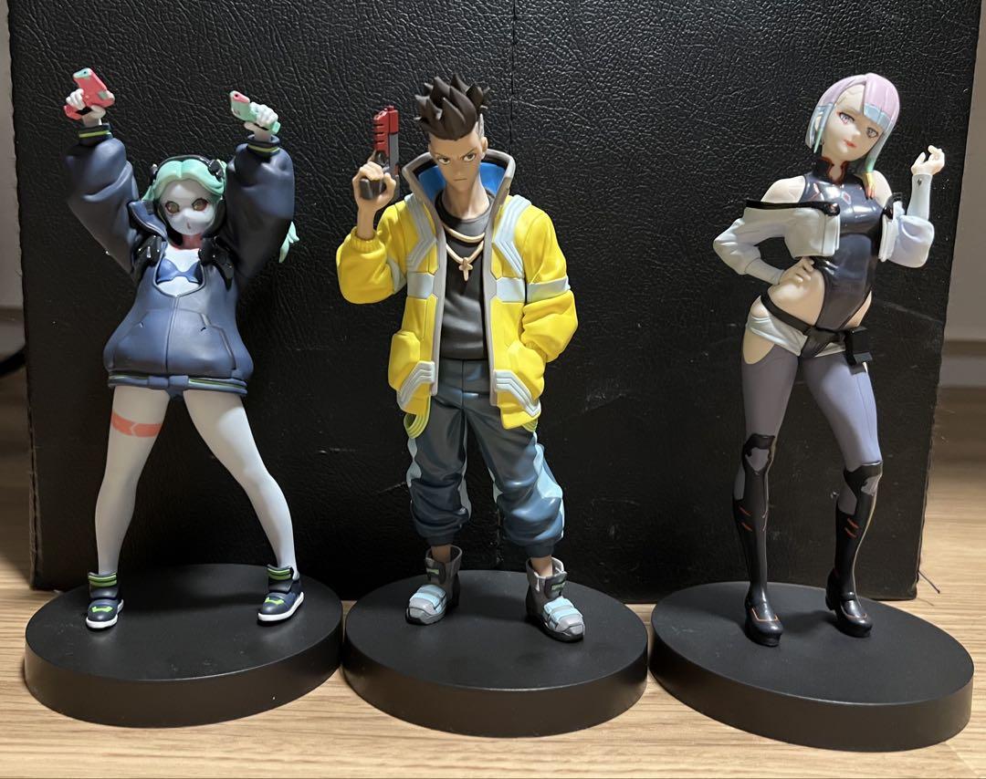 

[Б/У] POP UP PARADE набор из 3 киберпанк фигурок