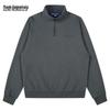 Mark Fairwhale Men's Heavyweight Jacquard Stand-Collar Half-Zip Sweatshirt