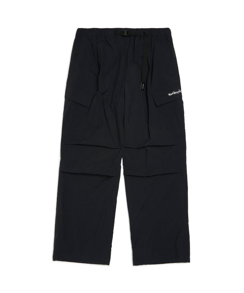 MARK GONZALES Nylon Belted Cargo Pants - Black