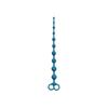 Anal Beads - Virgite - Blue - 10 Balls - Anal Stimulation - Ergonomic Handle