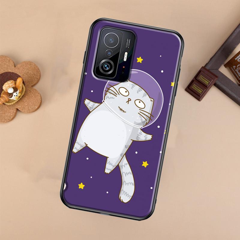 Cats In Space Case For Xiaomi POCO X7 X6 Pro X3 X5 M6 F3 F5 F6 Pro 11T 12T 13T 14T Pro 13 14 Ultra Cover