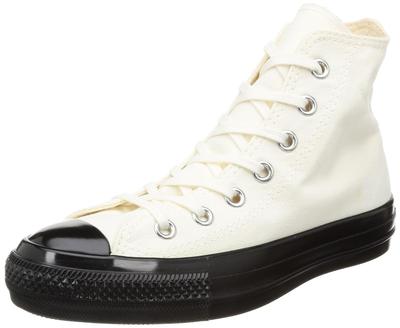 All Star US Blackbottom HI - Off-White/Schwarz Canvas Sneaker (24.5cm)