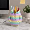 Creative Pen Holder 3D Printed Desk Storage Holder Container Makeup Brush Pot Students