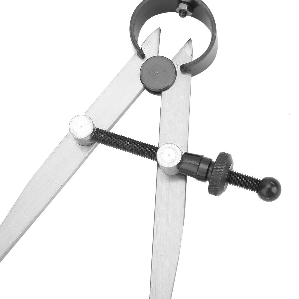 DIY Handwork Craft 105mm Adjustable Wing Leather Compass Tool