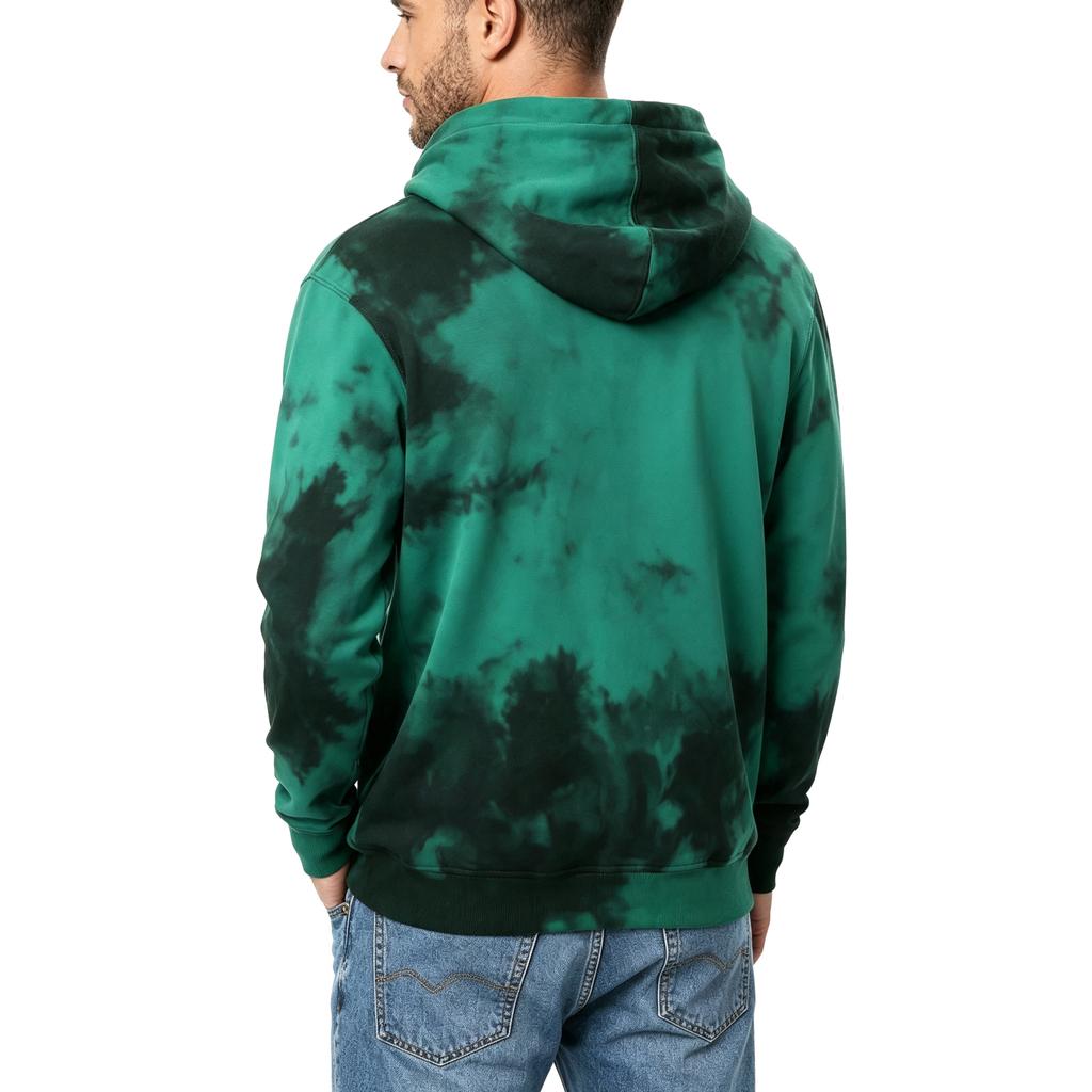 Halloween Flame Print Hoodie with Fiery Pattern for Costume Party