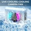 Universal Camera Fan Coolers Cooling Fan Heat Sink for A7M4,A7cIl,ZV11,ZVE10,ZVE1,A6700,R6,Camera For Live Streaming