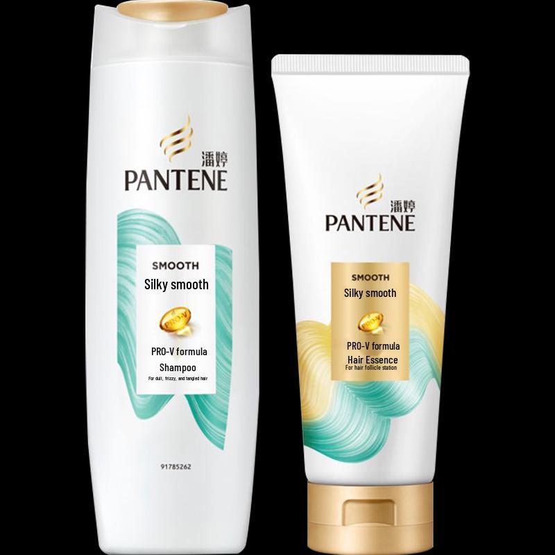 Pantene PRO-V Silk Shampoo & Conditioner Set