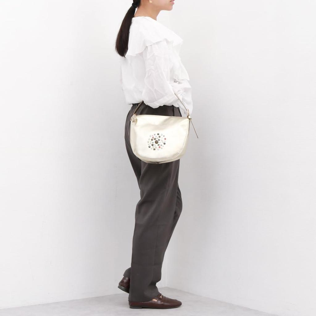 Perke Multi-Stud One-Shoulder Bag 80-00-00020 Women's GD