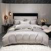 100% Egyptian Cotton Duvet Cover Luxury Solid Color Comforte Quilt Cover for Single Double Queen King Bed Soft Skin-friendly 1pc