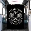 Custom Motorcycles: Built Not Bought blanket blanket sofa blanket sheet Digital printing Outdoor plush blanket