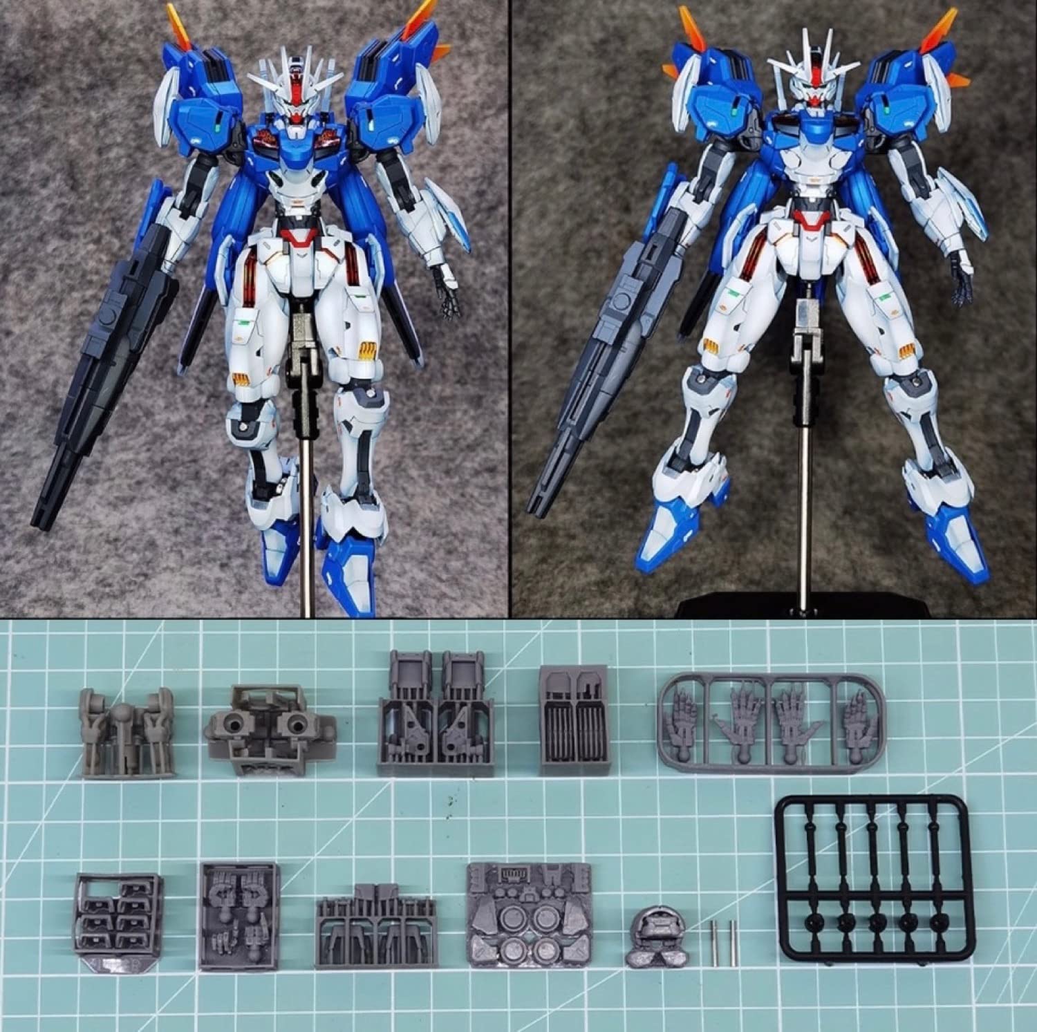 

HG Gundam Aerial MS Detail Up Детали для модификации, изготовленные на 3D-принтере PLA 1/144 (Отремонтированный тип) [Продукт] серый