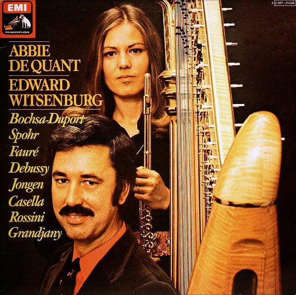 

LP Record ABBIE DE QUANT EDWARD WITSENBURG Abbie de Quant Edward Witsenburg 05725628 His Masters Vo 1977 Netherland Classical Used