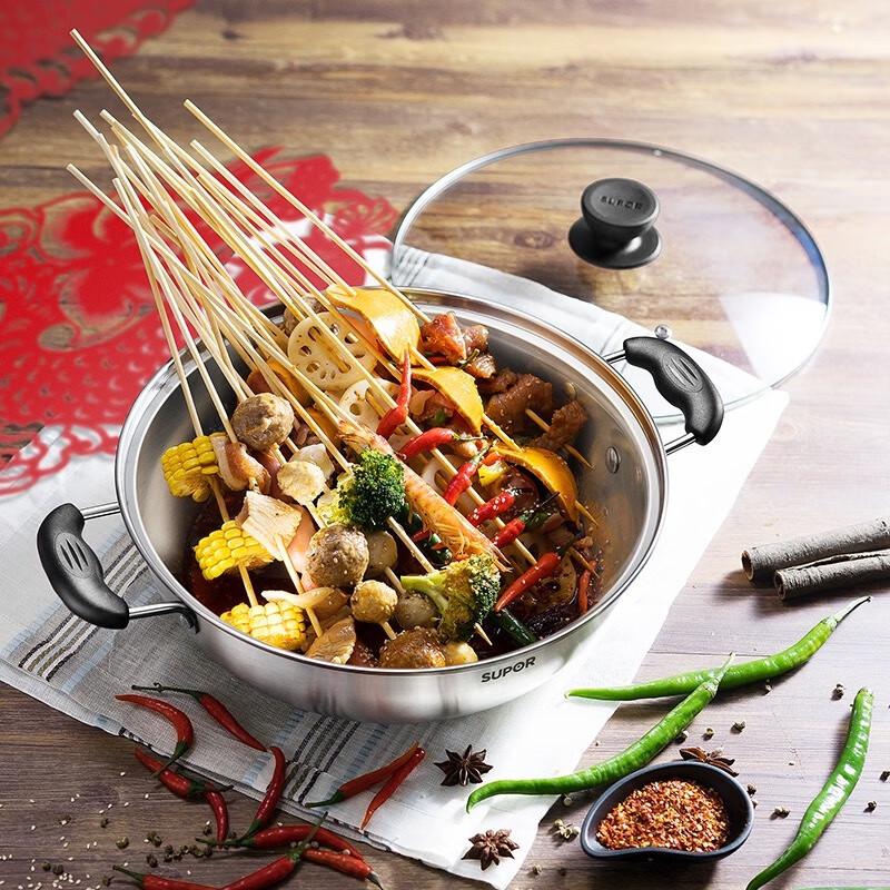 SUPOR 30cm 304 Stainless Steel Induction Hotpot
