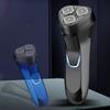 Portable Electric Mens Shaver Rechargeable Shaver Three Blade Travel Shaver
