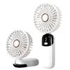 Compact Outdoor Handheld Fan With Battery Indicator Powerful Yet Quiet Operation Mini Fan For Commuting Comfort