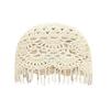 Crochet Slouchy Skull Cap Cotton Knitted Hat Fashion Women Beanie Hat  Summer