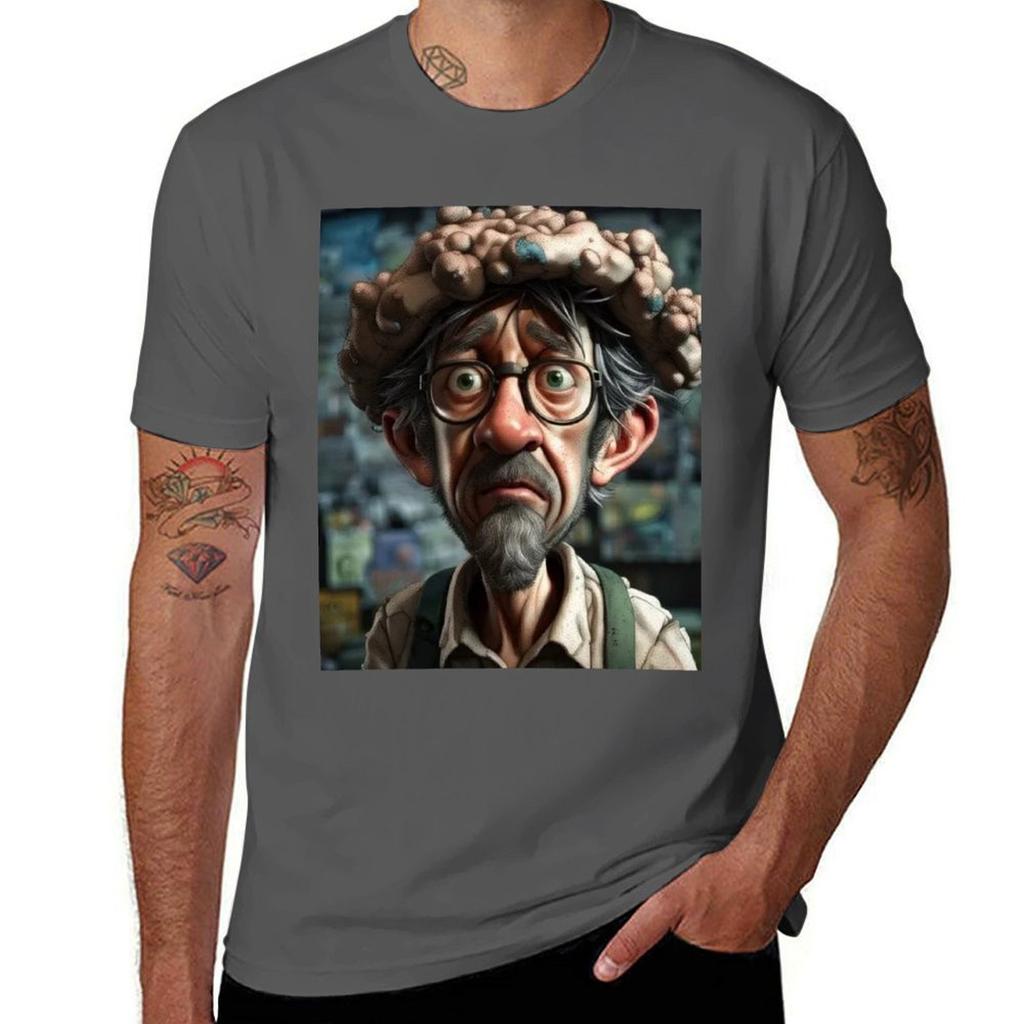 The Eccentric Mind Series Of Quirky Scientists Tshirt Urban Casual Loose Fit Tee