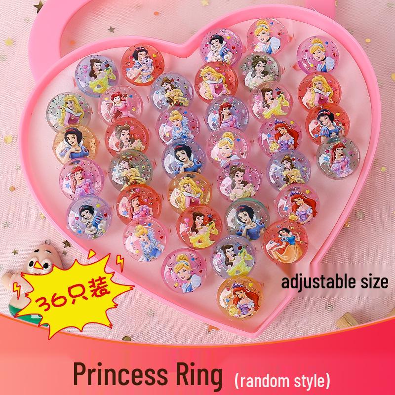 

Кольцо с драгоценным камнем принцессы Эльзы из «Холодного сердца» для девочек - Милый игровой аксессуар с бриллиантом