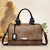 Vintage Boston Handbag One Shoulder Crossbody Women's Bag