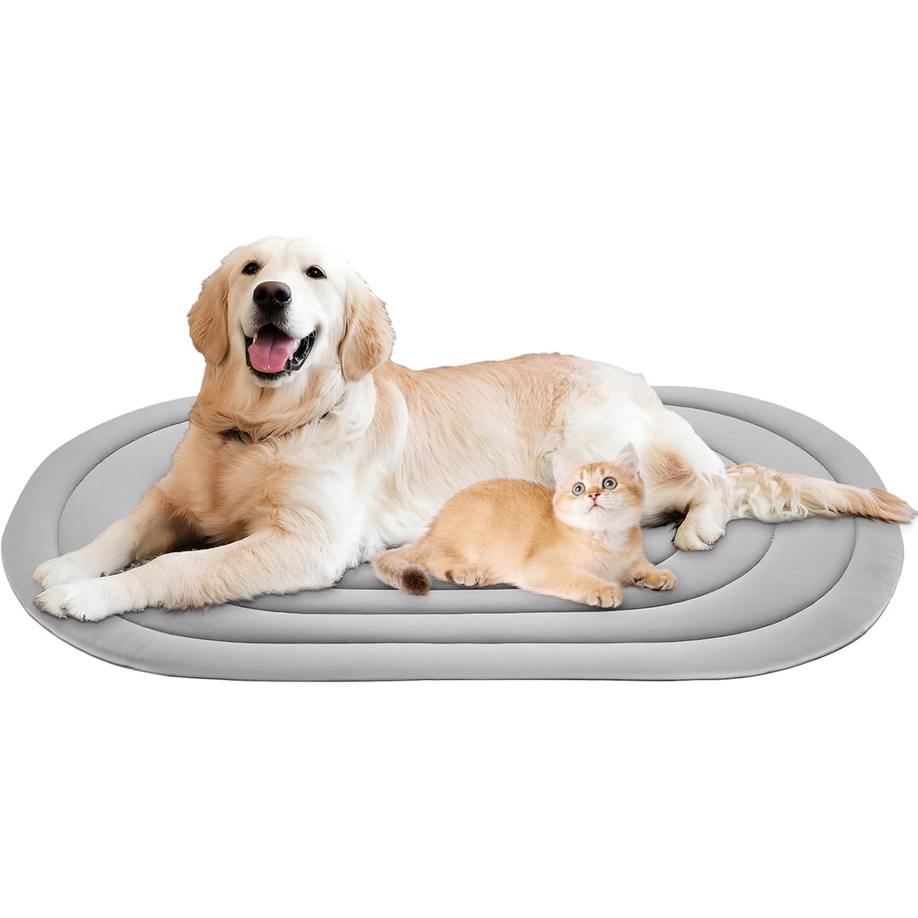 Summer Cooling Pet Ice Mat: Machine Washable, All-Season for Dogs & Cats Medium