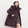 Yaya 2024 Women's Long Hooded Down Jacket