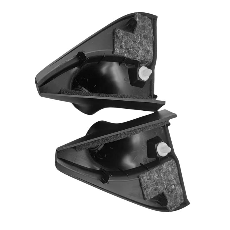 

A99F-Left+Right Car Interiore Trim Loudspeaker Shell Door Stereo Cover For Toyota Helix 2015-2024 Door Speaker Sound Cover чёрный