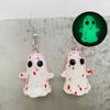 Halloween Earrings For Women 3D Corn Earrings Glow In The Dark Spooky Earrings Dangle Halloween Jewelry Gifts