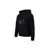Puma Casual Printed Logo Knit Hoodie Women Tops Black 599197-51