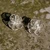 925 Silver Hollow Flower Stud Earrings for Women Luxury Vintage Fine Jewelry Accessories